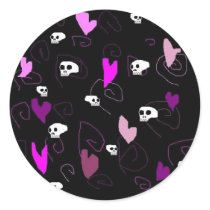 EMO Gothic Skulls & Hearts stickers by FlashAllen EMO Gothic Skulls & Hearts stickers
