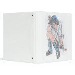 emo guitar girl 3 ring binders