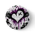 emo heart buttons by JaredSpencer emo heart buttons