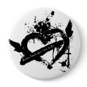 emo hearts button