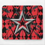 Emo Hearts & Stars mousepads
