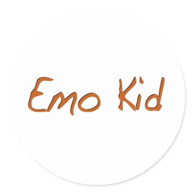 Emo Kid Sticker by worldsfair