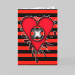 Emo Love Card cards