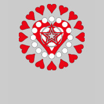 Emo Love Heart Design t-shirts