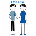 Emo Love t-shirts by sixteenthkid Emo Love t-shirts
