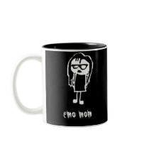 Emo Mom mugs