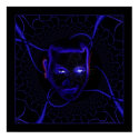 Emo Neon Blue posters by Calicoast Emo Neon Blue posters