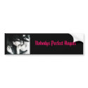 emo, Nobodys Perfect Angels bumper stickers by NobodysPerfectAngels emo, Nobodys Perfect Angels bumper stickers