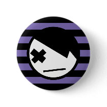 emo on stripes 1 buttons