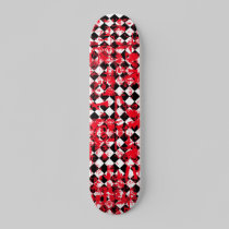 Emo Paint Splatt Skateboard