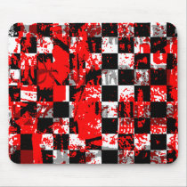 Emo Paint Splatter mousepads