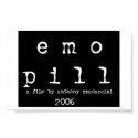 "emo pill" poster (logo) posters
