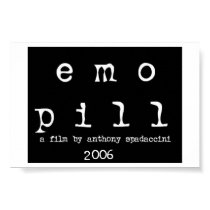 "emo pill" poster (logo) posters