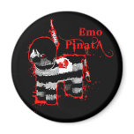emo pinata refrigerator magnet