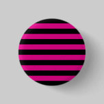Emo Pink & Black Stripes buttons