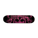 Emo Pink Skateboard