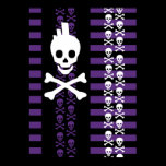 Emo Punk Skull Poster