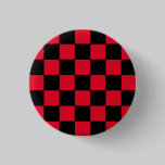 Emo Red & Black Checkerboard buttons