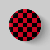 Emo Red & Black Checkerboard buttons