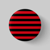Emo Red & Black Stripes buttons