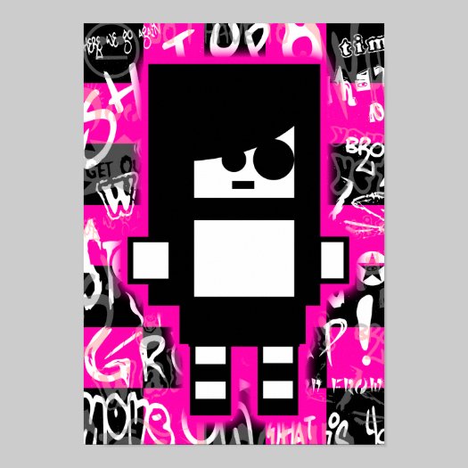 Emo Scene Girl posters