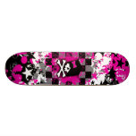 Emo Scene Girl Skateboard