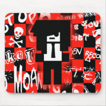 Emo Scene Kid mousepads