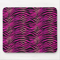 Emo Scene Zebra Mousepad
