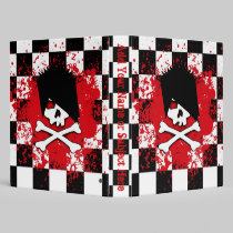 Emo Skull Binder