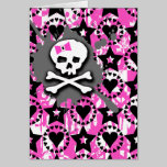 Emo Skull Bones cards