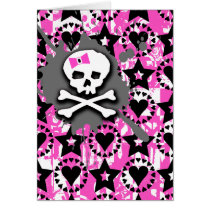 Emo Skull Bones cards