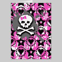 Emo Skull Bones cards