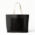 emo skull hearts bag
