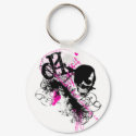 emo_skull keychains by annabeth1234 emo_skull keychains