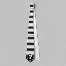 Emo Skull Patch ties