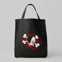 Emo Skull Splatter Bag