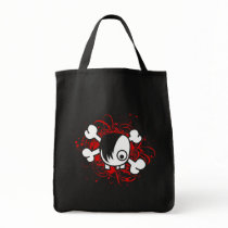 Emo Skull Splatter Bag by GothicPunk Emo Skull Splatter Bag