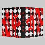 Emo Splatter Binder binders