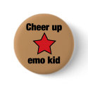 Emo Star buttons by aldermusic Emo Star buttons