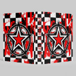 Emo Star Checker Splatter binders