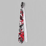 Emo Star Splatter ties