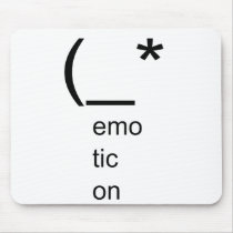 Emo-tic-on mousepads by mooncar2009 Emo-tic-on mousepads