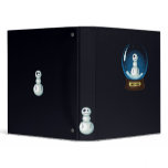 emo trapped snowman notebook binders