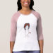Ladies 3/4 Sleeve Raglan (Fitted)