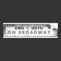 emoisgoth bumper stickers