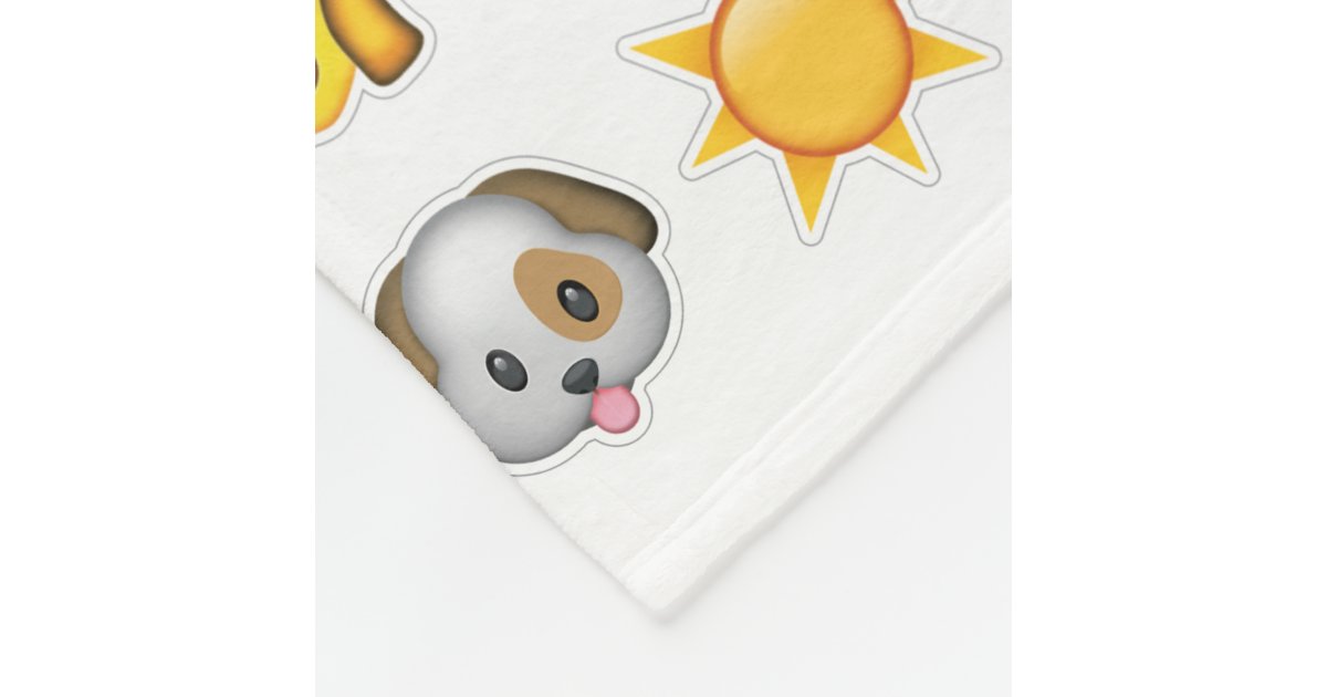 emoji blanket Zazzle