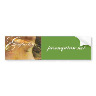 Emopoetry Bumper Sticker by snapperboy87