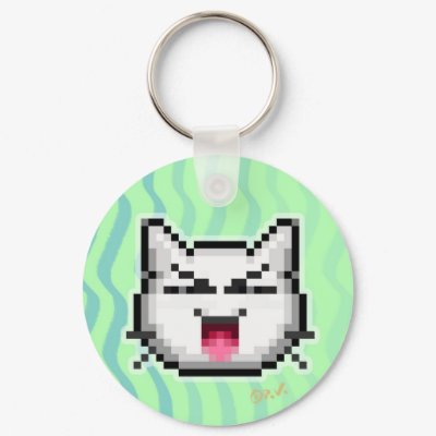 Emoticon #2 key chain by Priver