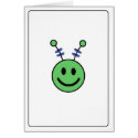Emoticon - Alien cards