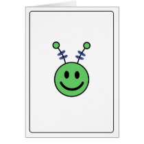 Emoticon - Alien cards